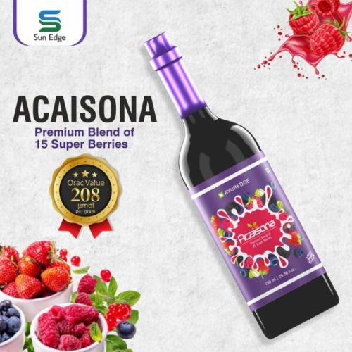 Acaisona Berry Juice, Packaging Type : Bottle