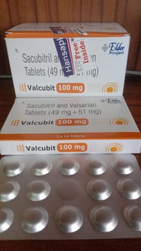 Sacubitril 49mg + Valsartan 41mg Tablet