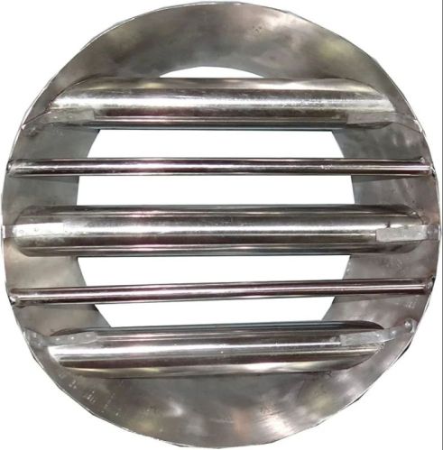 Polished Aluminium Steel Round Hopper Magnet For Industrial Use