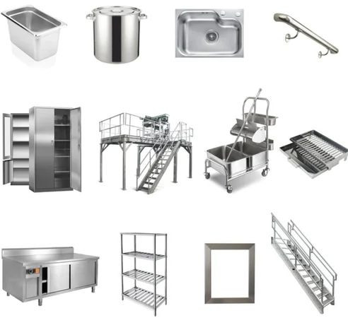 Stainless steel fabrication Application : Industrial Platforms, Access Walkways, Safety Railings