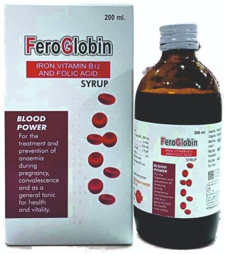 Feroglobin Syrup For Clinical, Hospital