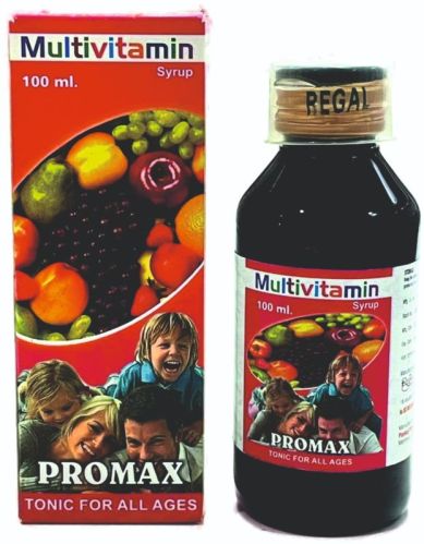 Promax Multivitamin Syrup, Sealing Type : Single Seal