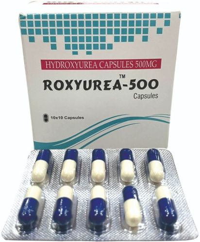 Roxyurea-500 Capsules, Speciality : Long Shelf Life