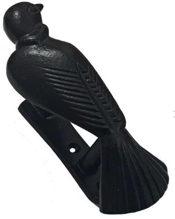 Dove Black Antique Iron Door Knocker