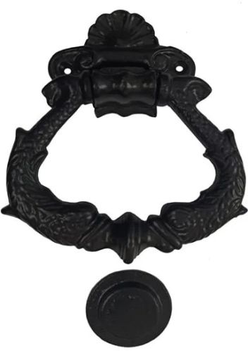 Nolan Black Antique Iron Door Knocker