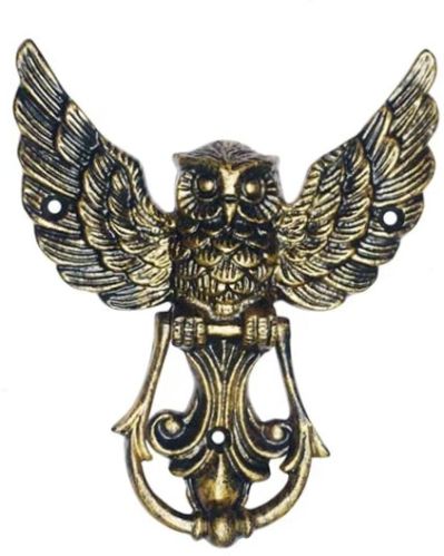 Owl Fly Iron Door Knocker