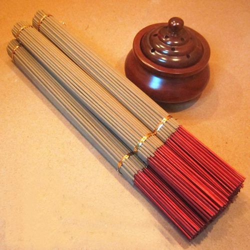 Wood Dust Scented Incense Sticks For Temples, Home