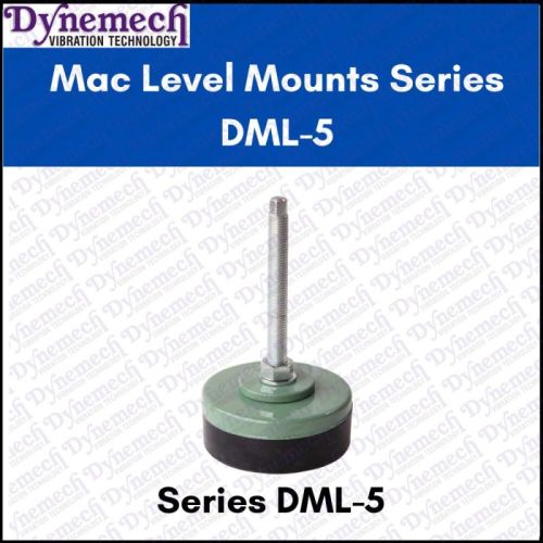 Cast Iron & Rubber Dynemech Mac Level Mounts Series DML-5