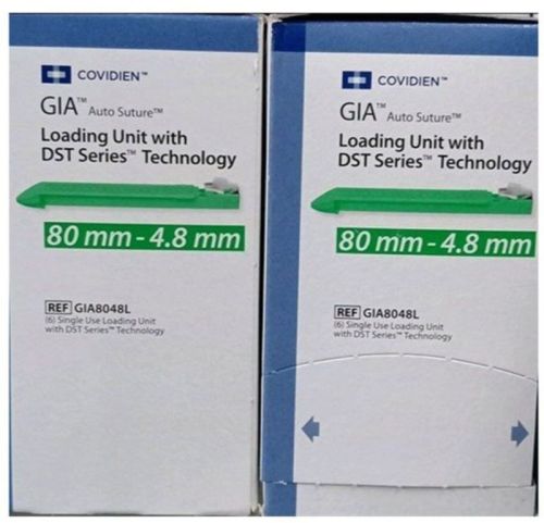 Covidien GIA 8048L 80mm-4.8 Mm Loading Unit With DST Series GIA Auto Suture