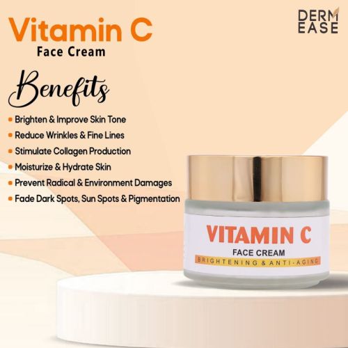 Derm Ease Vitamin C Face Cream, Certification : Haccp Certified