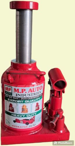 Alloy Steel Hydraulic Bottle Jack, Color : Red