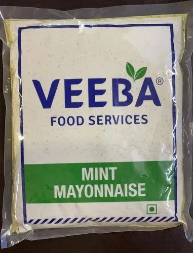 1kg Mint Mayonnaise For Food Industry