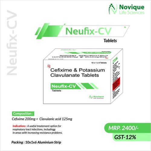 Cefixime 200 Mg + Clavulanic Acid 125Mg