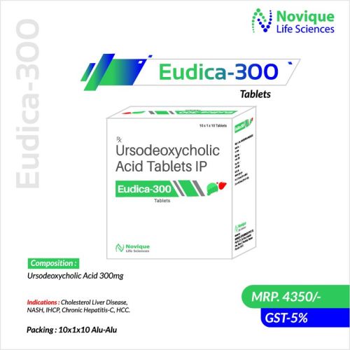 Ursodeoxycholic Acid 300 Mg Tablets For Pharma, Hospital, Clinic