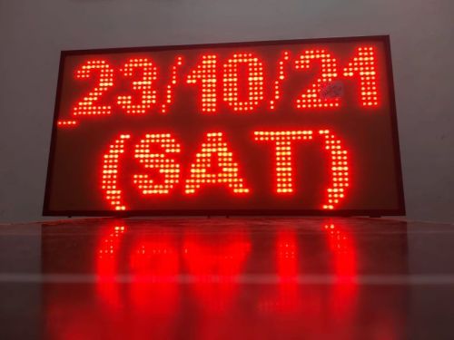 Air Quality Display For Mumbai, Base Material : Metal