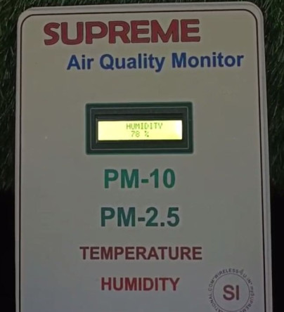 Aqi Pm 10 Labs Air Quality Monitor Display