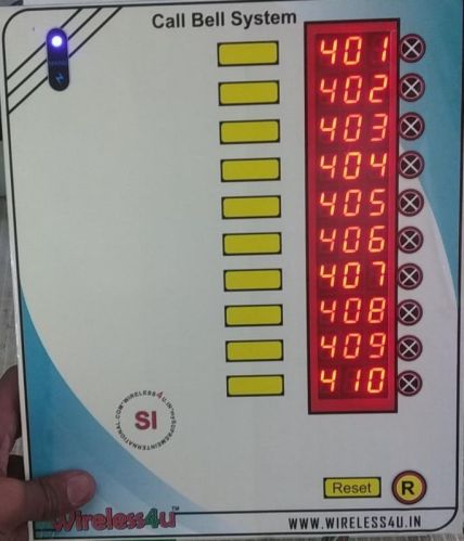 Supreme Wired Peon Call Bell System 30 User Digital Display Panel