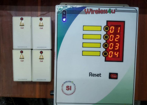 Wireless Waiter Call Bell System For 15 User