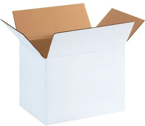 5 Ply White Corrugated Box For Shipping