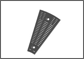 Plain Rubber Discharge Cone For Industrial Use