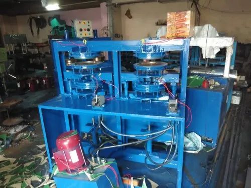 Four Die Paper Plate Making Machine, Production Capacity : 1000 - 1500 PC/HR