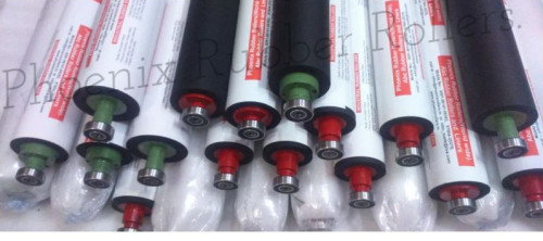 Printing Press Ink Rollers, Outer Material : Rubber