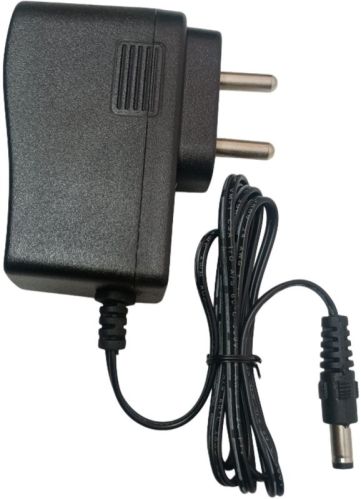 Registered ABS Plastic AC DC Adapter, Color : Black, India