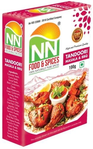 BBQ Tandoori Chicken Masala, Packaging Type : Paper Box