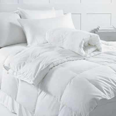 Plain Cotton Hotel Single Duvet Cover, Color : White