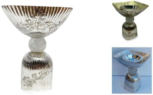 Brass & Stone 6.5x8inch Mubkhar For Worship Use