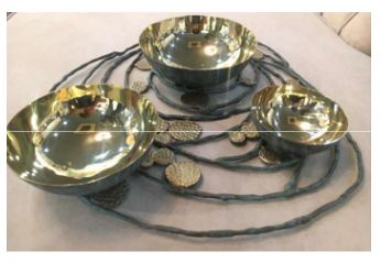 Shiny Cluster Stylish Serving Bowl Set