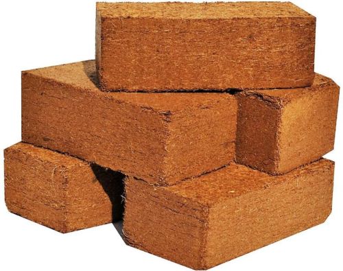 Coco Peat Block, Shape : Rectangular, Packaging Type : Brown