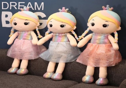 Fabric Shining Stuffed Dolls