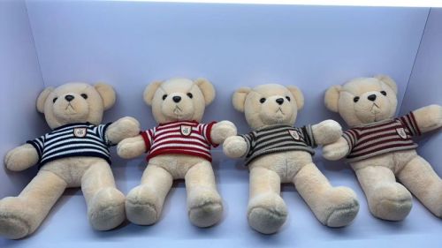 Fabric T-Shirt Stuffed Teddy, Technics : Machine Made