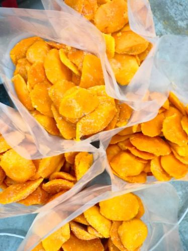 Soft Frozen Alphonso Mango Slices, Taste : Sweet