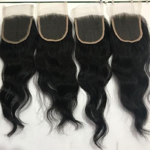 Indian Natural Black Hd Closure For Plastic Bag