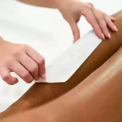 Plain Non Woven Wax Strips For Hair Removal Use, Parlour