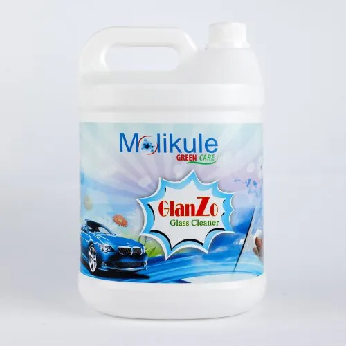 Glanzo Glass Cleaner - 5LTR, Packaging Type : Can