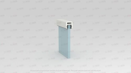 Polished Aluminium HR 15 Handrail For Interior, Stairs