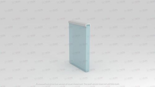 Polished Aluminium HR 16 Handrail For Interior, Stairs