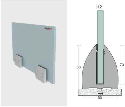 Power Coated Aluminium Alloy SD20 Bracket System, Speciality : High Tensile, High Quality