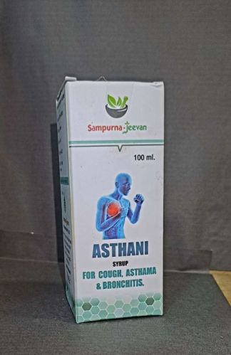 SJP Asthani Syrup, Packaging Size : 100ml