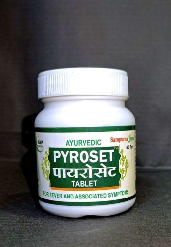 SJP Pyroset Tablets, Speciality : 100% Ayurvedic