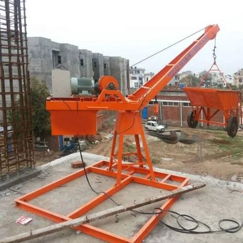 Mild Steel Monkey Lift Machine, Weight Capacity : 2000-3000kg