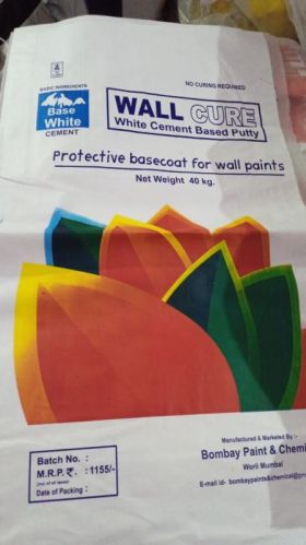Wall Cure White Cement Based Putty, Packaging Type : Plastic Bag