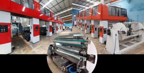 Automatic ELS Printing Machine, Color : Red