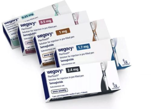 Wegovy (semaglutide) Injection, API Form : Liquid