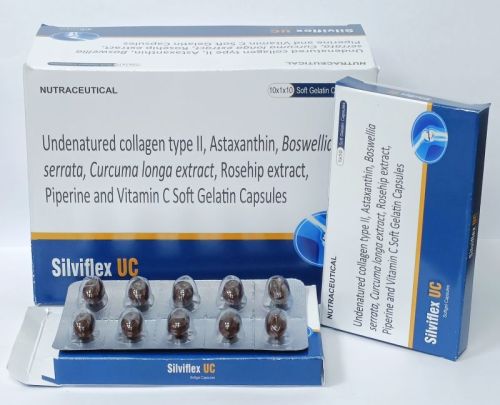 Undenatured Softgel Capsule, Packaging Size : 10x1x10 for Business Use