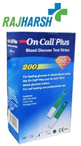 Oncall Plus Blood Glucose Test Strips For Clinical