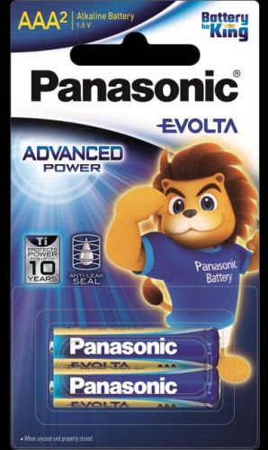 Panasonic EVOLTA Premium Alkaline Batteries L03EGDG